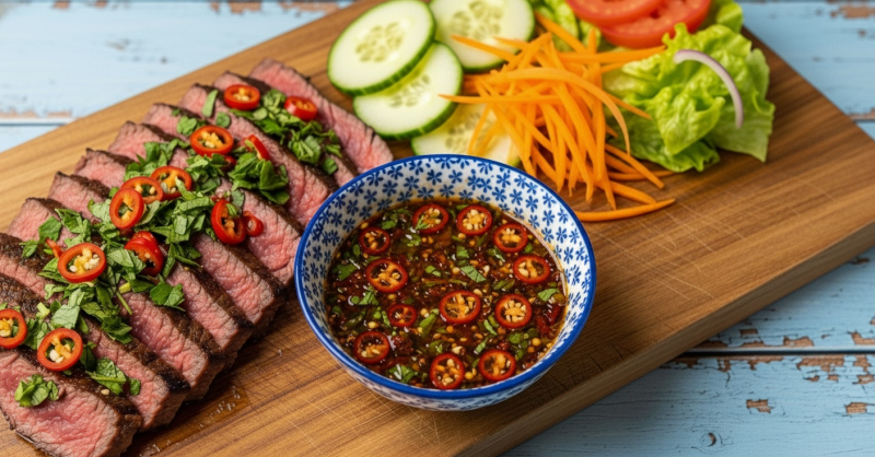 Authentic Thai Crying Tiger Recipe (Sua Rong Hai) – Grilled Beef with Spicy Dipping Sauce