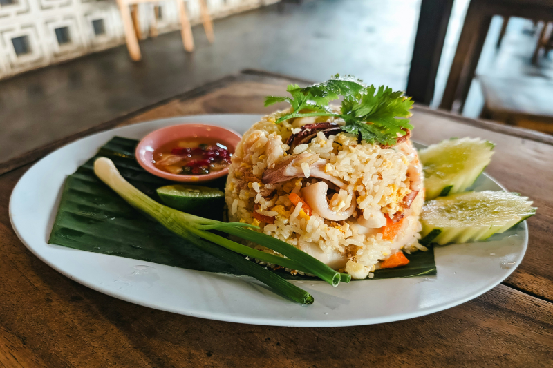 Easy Thai Fried Rice Recipe (Khao Pad) - Better Than Takeout!