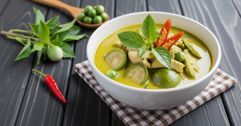 Authentic Gaeng Keow Waan Recipe – Thai Green Curry Chicken