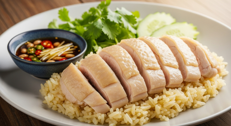 How to Make Thai Chicken Rice (Khao Man Gai) Like Street Food