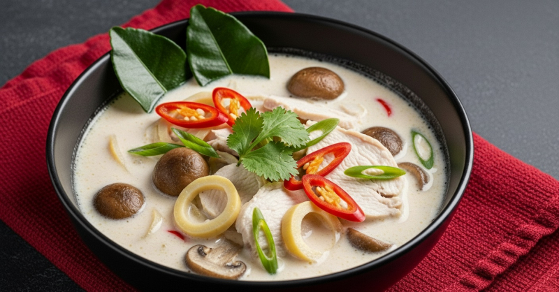 Authentic Tom Kha Gai Recipe – Thai Coconut Chicken Soup